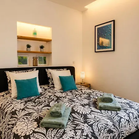 Palm In Bright 2 Bedroom In Center With Terrace & Ac Lejlighed *